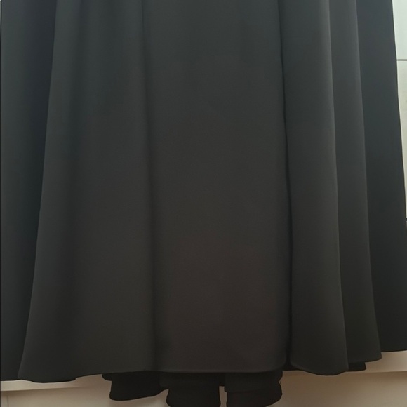 NWT | Mac Duggal 2654 Black Beaded Cap Sleeve V Neck A Line Gown Size 8 - Picture 11 of 12